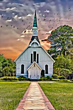 Chapel in Paint